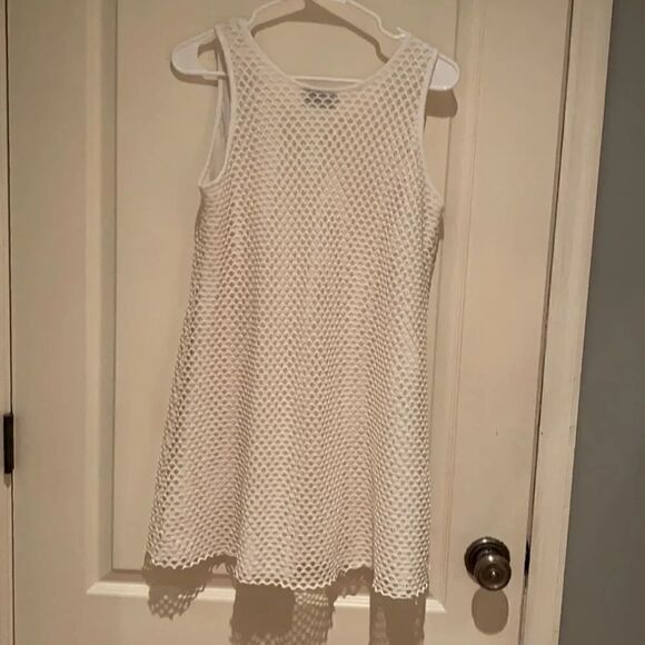 J Valdi mesh slip dress/coverup M - Picture 3 of 3